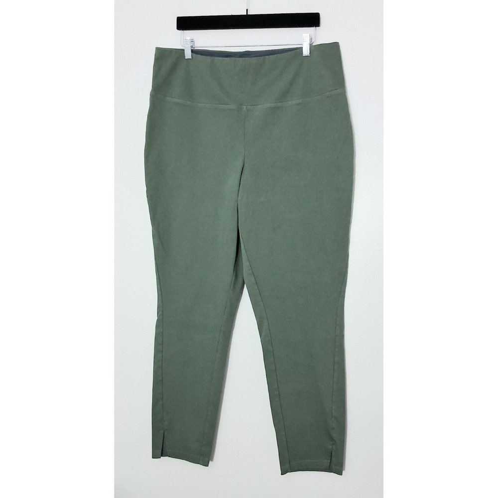 Women With Control Pants Women's XL Light Green Pullon Tummy Control Pre-owned